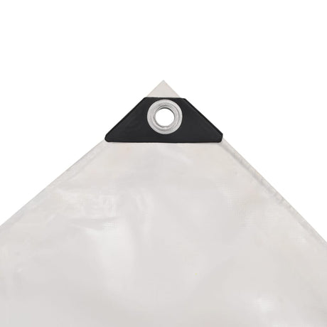 Dispositif Vidaxl 650 g m² 1,5x10 m blanc