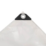 Dispositif Vidaxl 650 g m² 1,5x20 m blanc