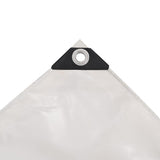 Dispositif Vidaxl 650 g m² 3,5x5 m blanc