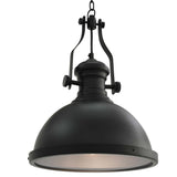 Lampe de plafond vidaxl autour de E27 noir