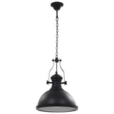 Lampe de plafond vidaxl autour de E27 noir