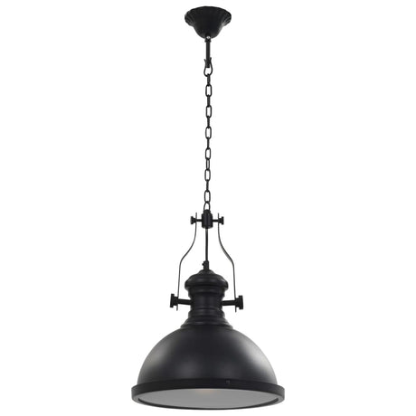 Lampe de plafond vidaxl autour de E27 noir
