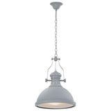Lampe de plafond Vidaxl autour de E27 Gray