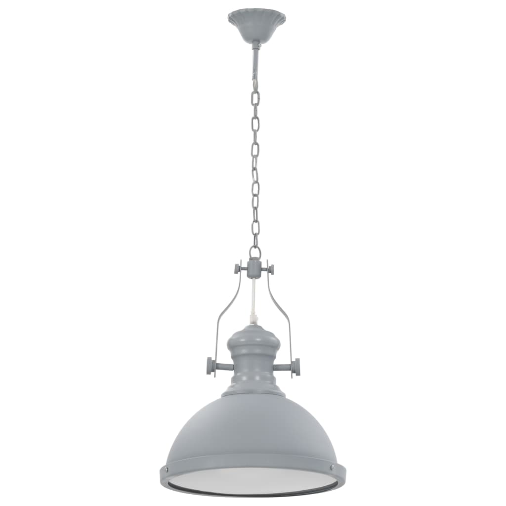 Vidaxl tering Lamp ronderëm E27 Grey