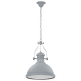 Vidaxl tering Lamp ronderëm E27 Grey