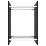 Violet de vidaxl 40x35x60 cm en verre noir
