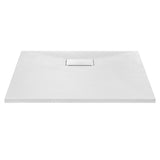 Bac de douche vidaxl 90x80 cm smc blanc