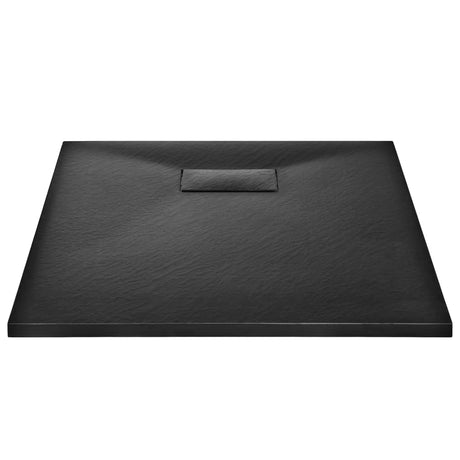 Bac de douche vidaxl 90x70 cm smc noir