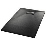 Bac de douche vidaxl 100x80 cm smc noir