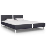 Vidaxl bedframe kunstleer zwart 120x200 cm