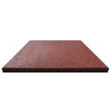 Vidaxl Valt tiles 18 st 50x50x3 cm rubber red