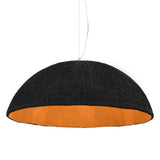 Lampe suspendue vidaxl E27 Ø70 cm noir et or