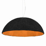 Lampe suspendue vidaxl E27 Ø70 cm noir et or