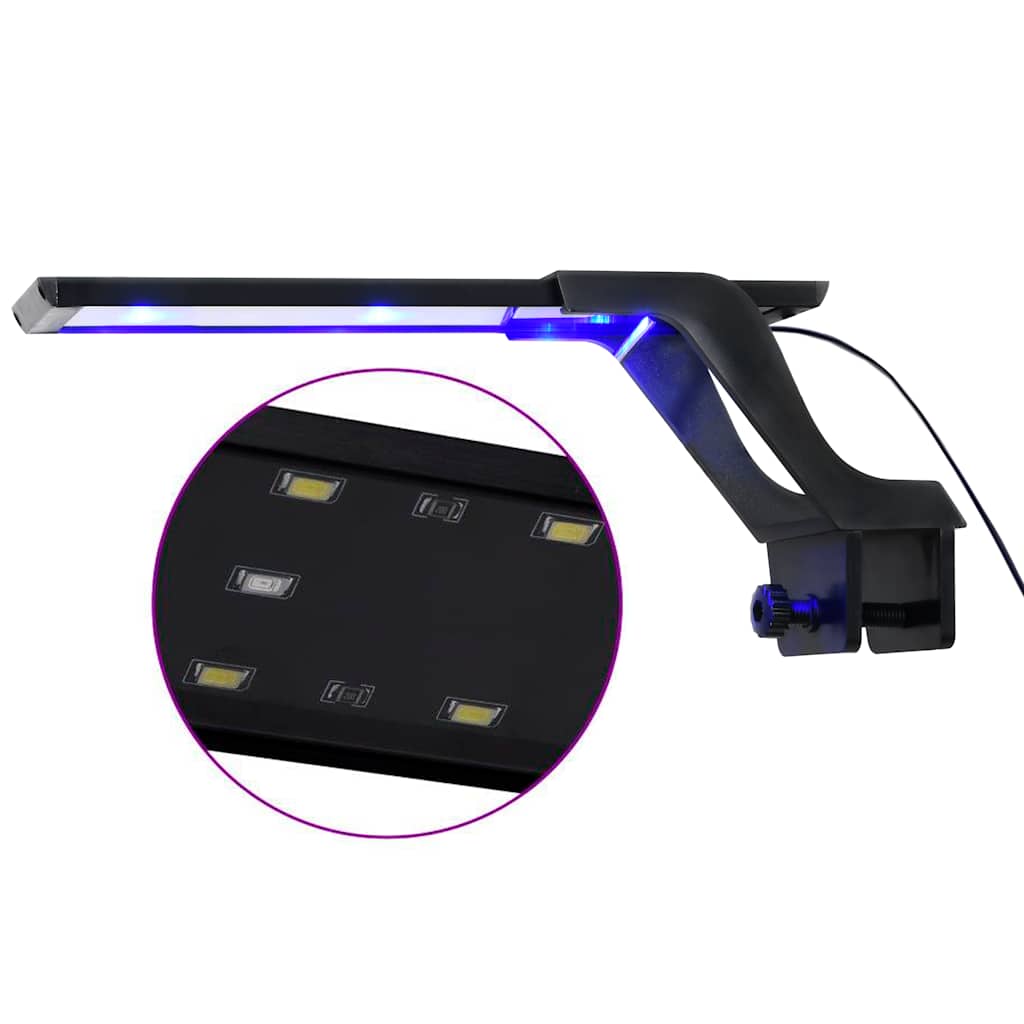 Vidaxx lampe d'aquarium avec pince LED 25-45 cm bleu et blanc