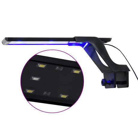 Vidaxx lampe d'aquarium avec pince LED 25-45 cm bleu et blanc