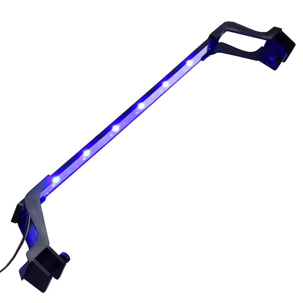 VidaXL lampe d'aquarium avec pinces LED 55-70 cm bleu et blanc