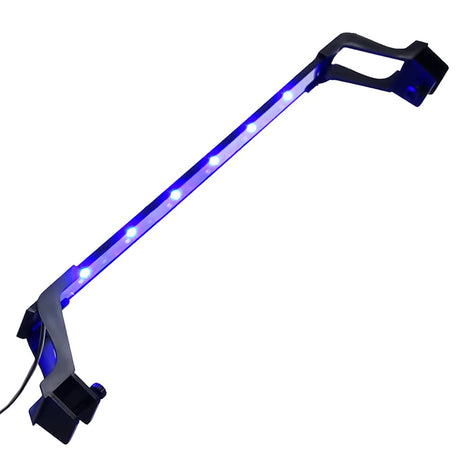 VidaXL lampe d'aquarium avec pinces LED 55-70 cm bleu et blanc