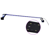 Vidaxx lampe d'aquarium avec pinces LED 115-130 cm bleu et blanc