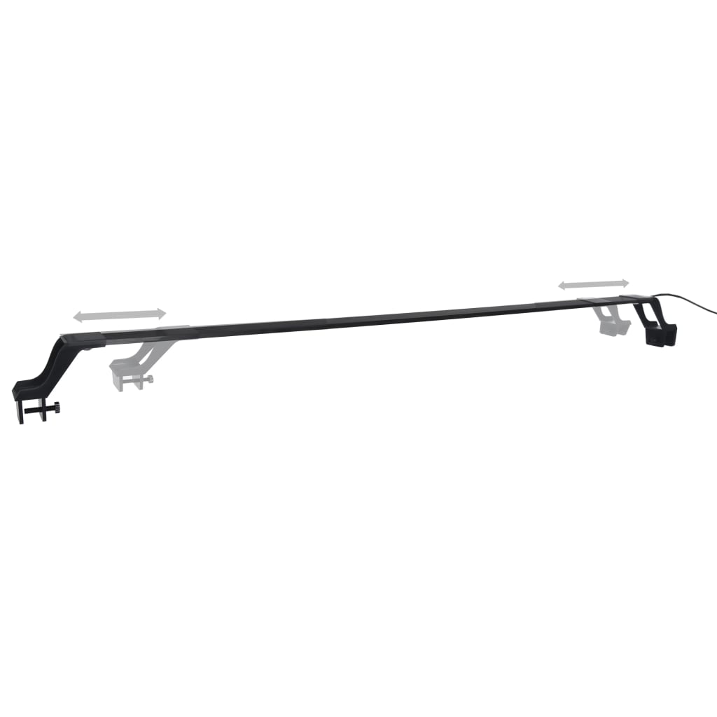 Vidaxx lampe d'aquarium avec pinces LED 115-130 cm bleu et blanc