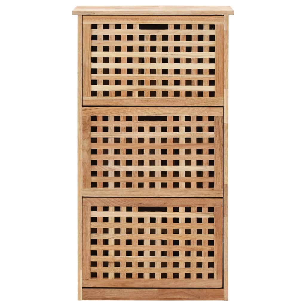 Vidaxl Schong Cabinet 55x20104 cm fest Walnuss Holz