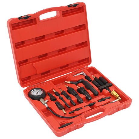 Testeur de compression Vidaxl Ensemble pour les moteurs diesel