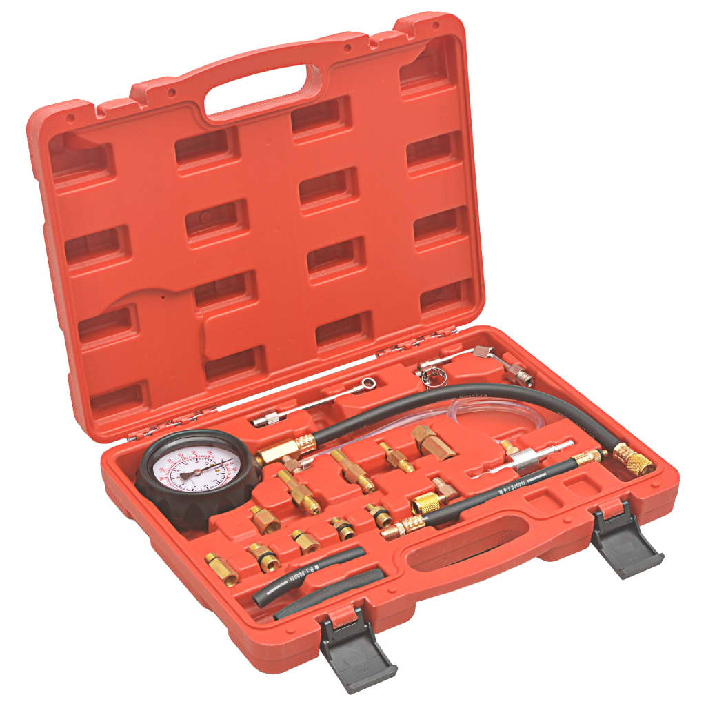 Ensemble de compteur de pression d'injection de carburant Vidaxl