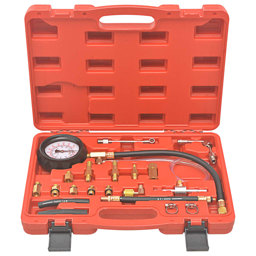 Ensemble de compteur de pression d'injection de carburant Vidaxl