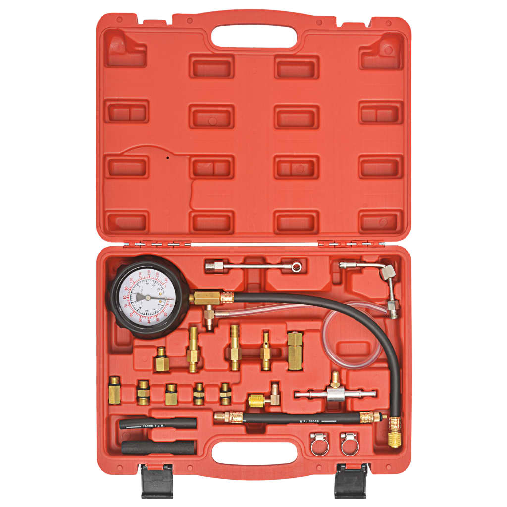 Ensemble de compteur de pression d'injection de carburant Vidaxl