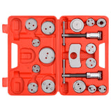 Ensemble d'outils de retour de piston de frein à 18 pièces Vidaxl
