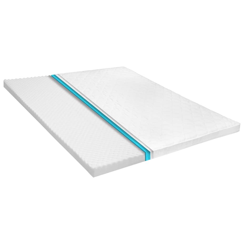 Vidaxl Top Madrass EI Profil 6 cm kaldt skum 140x200 cm