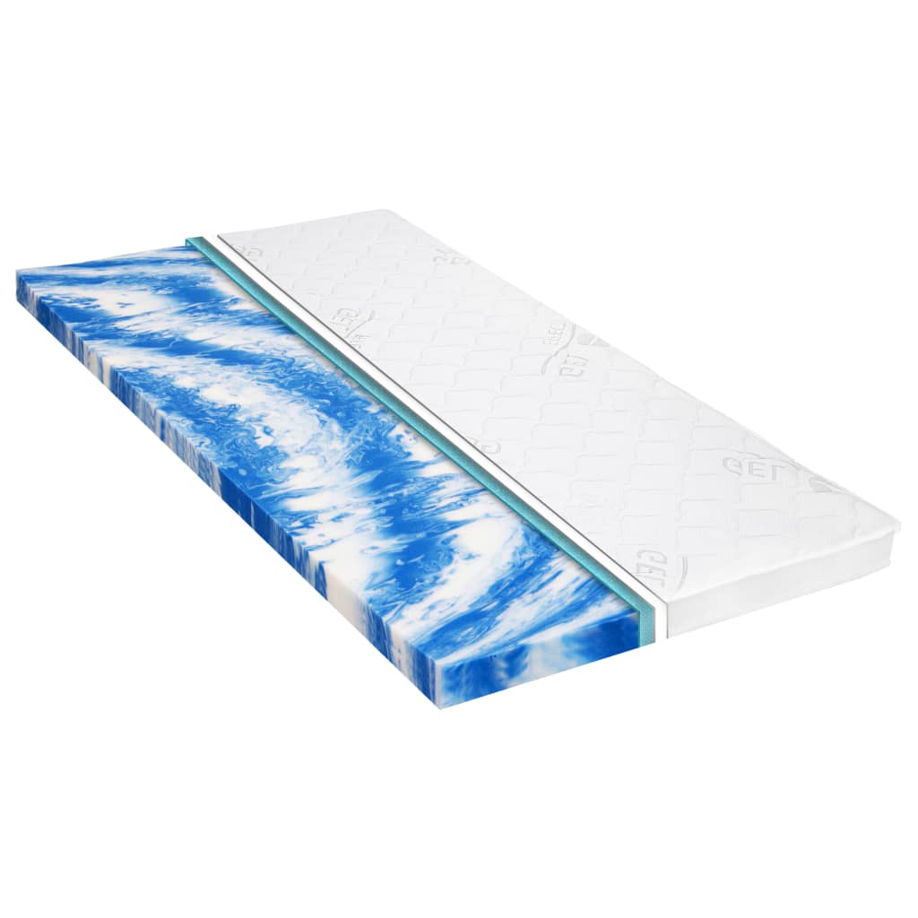 Vidaxl Top Matelas 7 cm Gel mousse 180x200 cm