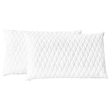 Coussins vidaxl 2 pcs 60x40x14 cm mousse à mémoire