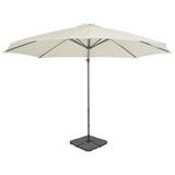 Vidaxl Parasol con sabbia base portatile colorato