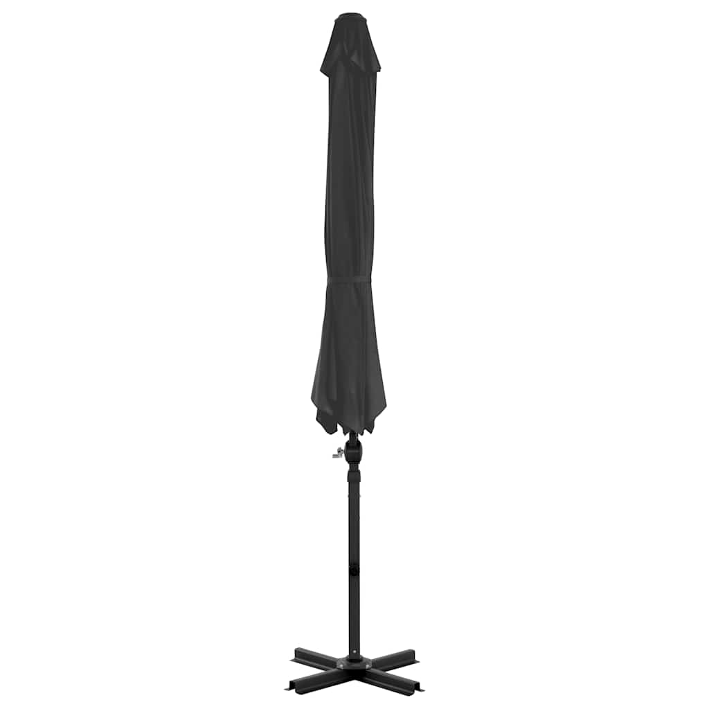 Vidaxl parasol avec anthracite de base portable -colore