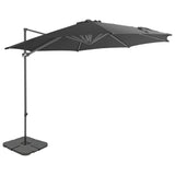 Vidaxl parasol avec anthracite de base portable -colore