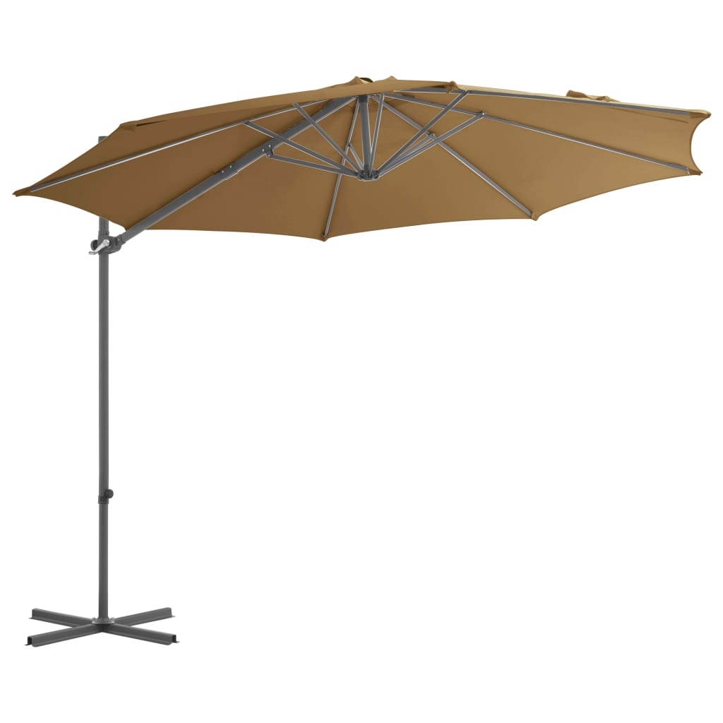 Vidaxl Parasol con base portatile