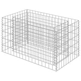 Vidaxl Gabion Planning Boîte augmentée de 90x50x50 cm en acier galvanisé