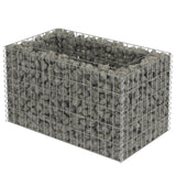 Vidaxl Gabion Planungsplanx huet 90x50x50 cm galvaniséiert Stol