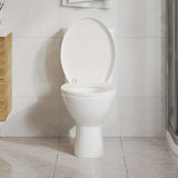 Vidaxl Woilet Seat-Close souple avec design à libération rapide blanc