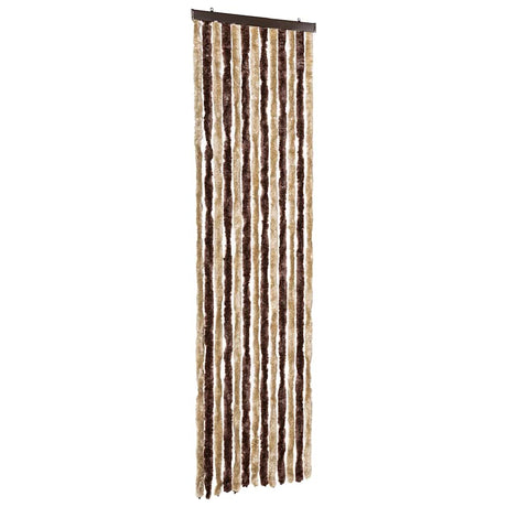 Vidaxl Fly Curtain 56x185 cm CHENILLE BEIGE ET BRORM LECT
