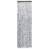 Vidaxl Fly Curtain 56x185 cm CHENILLE BRORN ET BEIGE