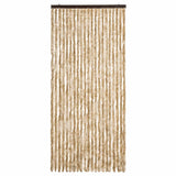 Vidaxl Fly Curtain 90x220 cm CHENILLE BEIGE