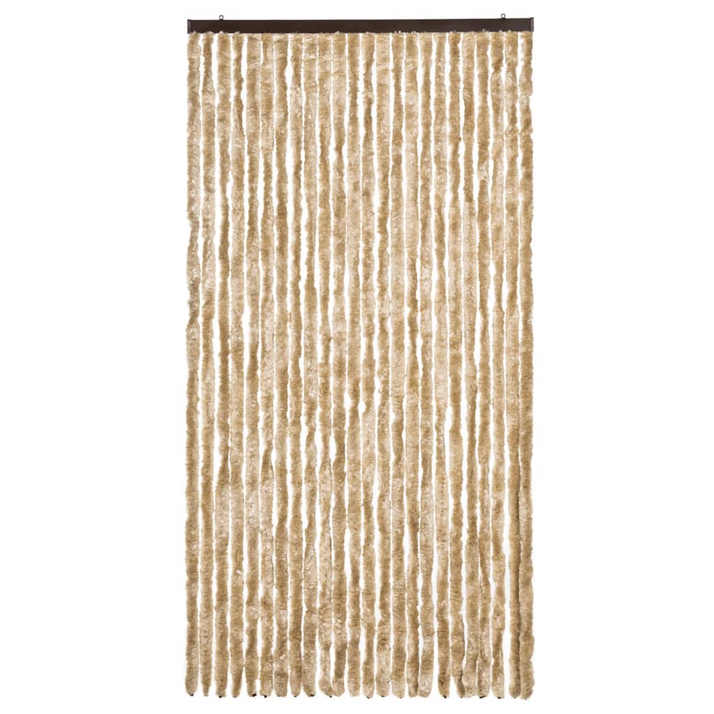 Vidaxl fléien Rido 100x220 cm Chenan Beige