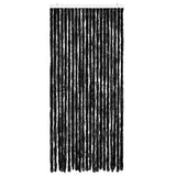 Vidaxl Fly Curtain 90x220 cm CHENILLE Anthracite