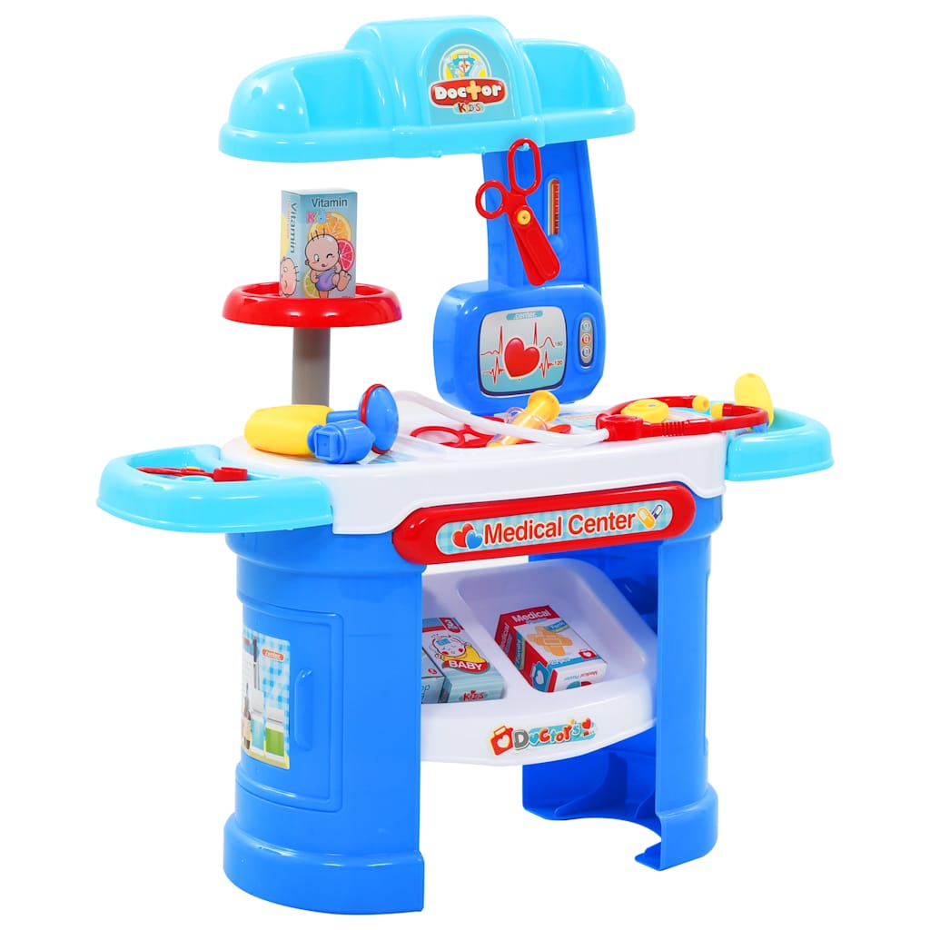 Vidaxl 15-delt doktor Play Set 38x30x67,5 cm