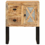 Vidaxl dressoir 60x30x76 cm massief mangohout