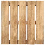 Vidaxl 24 St Terrass Tatsaach 50x50 cm Holzbrong