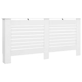 Construction de radiatorom vidaxl 172x19x81,5 cm mdf blanc