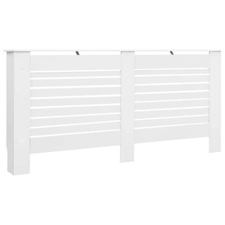 Construction de radiatorom vidaxl 172x19x81,5 cm mdf blanc