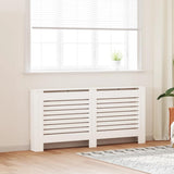 Construction de radiatorom vidaxl 172x19x81,5 cm mdf blanc
